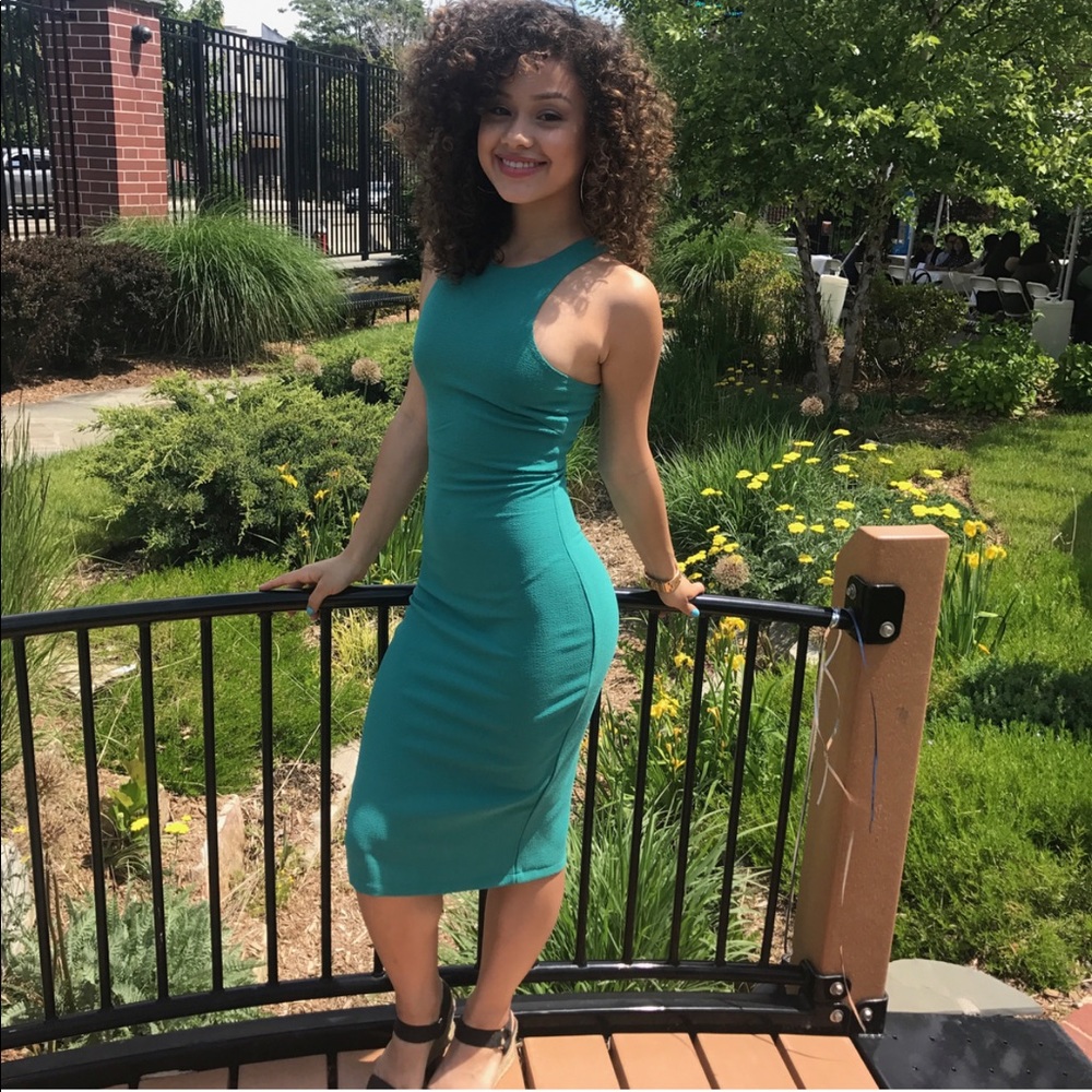 Midi bodycon dress